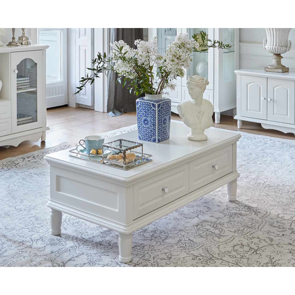 Fleur De Lis Living Monson Coffee Table with Storage | Wayfair.co.uk